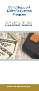 Child Support Debt Reduction Program brochure