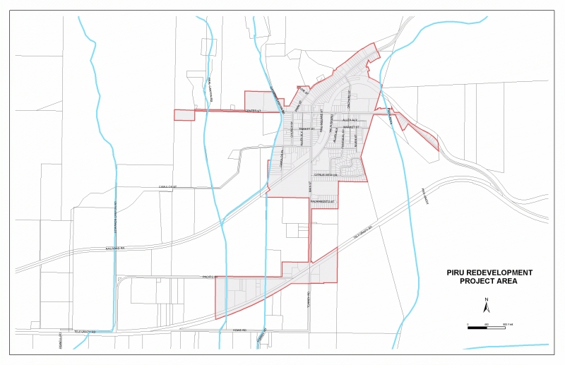 Piru Redevelopment Project Area
